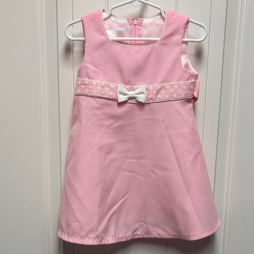 Bonnie Baby Soft Pink Easter Dress